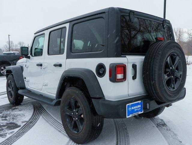 used 2021 Jeep Wrangler Unlimited car, priced at $32,799