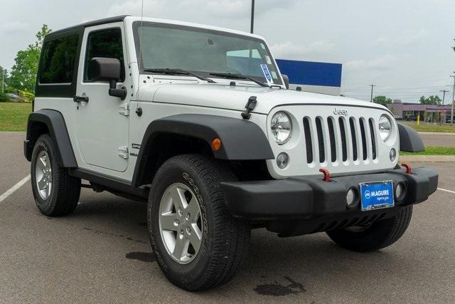 used 2016 Jeep Wrangler car, priced at $21,999
