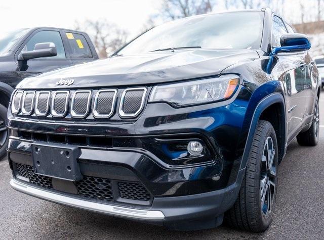 used 2022 Jeep Compass car, priced at $23,299