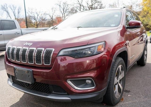 used 2021 Jeep Cherokee car, priced at $22,000