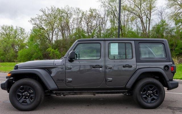 used 2023 Jeep Wrangler car, priced at $34,999
