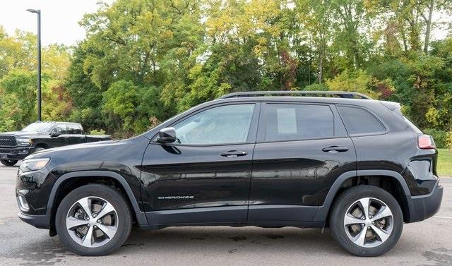 used 2022 Jeep Cherokee car, priced at $24,999