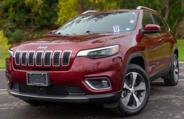 used 2021 Jeep Cherokee car, priced at $23,999