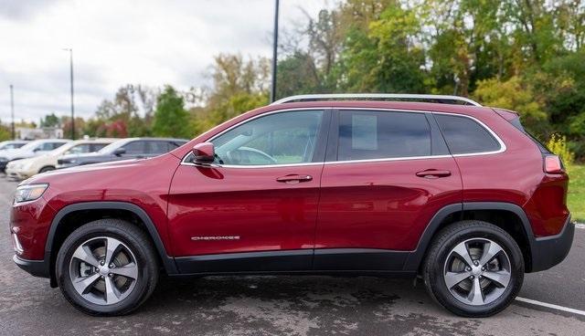 used 2021 Jeep Cherokee car, priced at $22,999