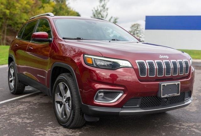 used 2021 Jeep Cherokee car, priced at $22,999