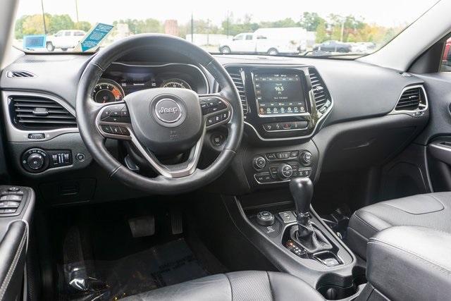 used 2021 Jeep Cherokee car, priced at $22,999