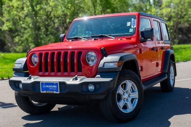 used 2020 Jeep Wrangler Unlimited car, priced at $28,999