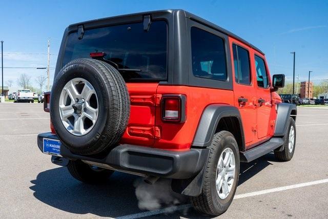 used 2020 Jeep Wrangler Unlimited car, priced at $28,999