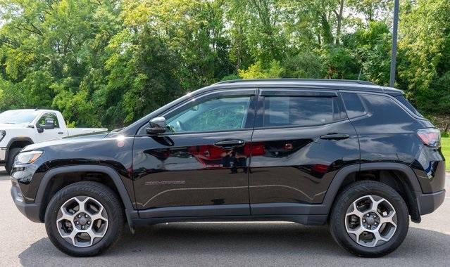 used 2022 Jeep Compass car, priced at $24,999