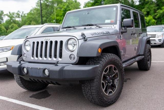 used 2016 Jeep Wrangler Unlimited car, priced at $21,499