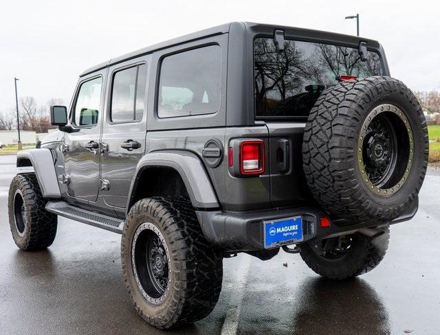 used 2022 Jeep Wrangler Unlimited car, priced at $36,499