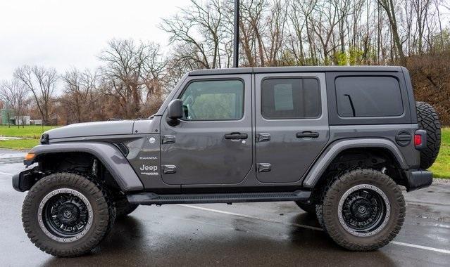 used 2022 Jeep Wrangler Unlimited car, priced at $36,499