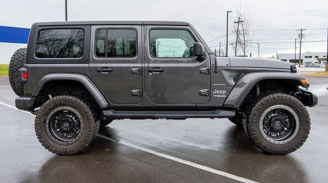 used 2022 Jeep Wrangler Unlimited car, priced at $36,499