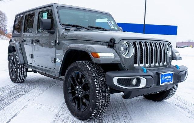 used 2023 Jeep Wrangler 4xe car, priced at $37,500