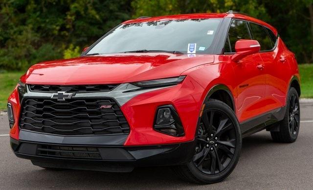 used 2021 Chevrolet Blazer car, priced at $31,999