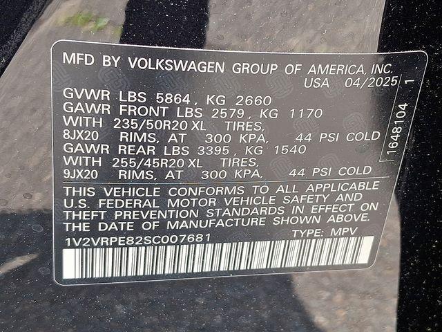 new 2025 Volkswagen ID.4 car, priced at $45,740