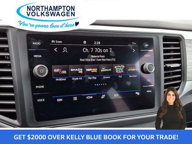 used 2021 Volkswagen Atlas Cross Sport car, priced at $23,753