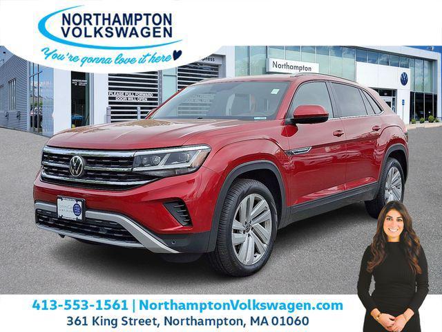 used 2021 Volkswagen Atlas Cross Sport car, priced at $23,753