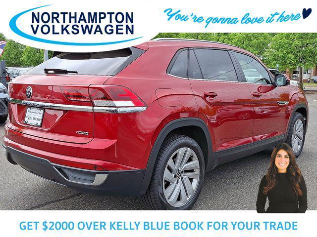used 2021 Volkswagen Atlas Cross Sport car, priced at $22,689