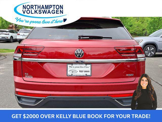 used 2021 Volkswagen Atlas Cross Sport car, priced at $23,753