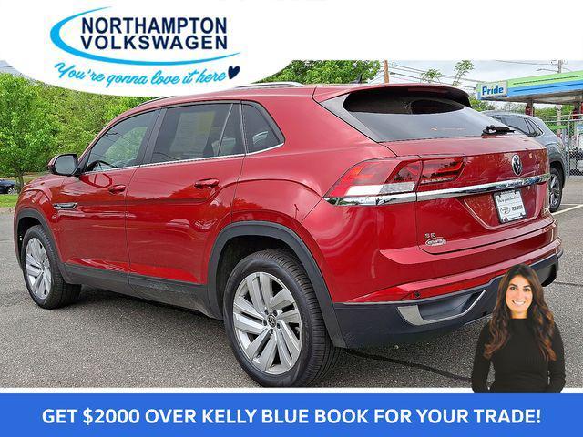 used 2021 Volkswagen Atlas Cross Sport car, priced at $23,753