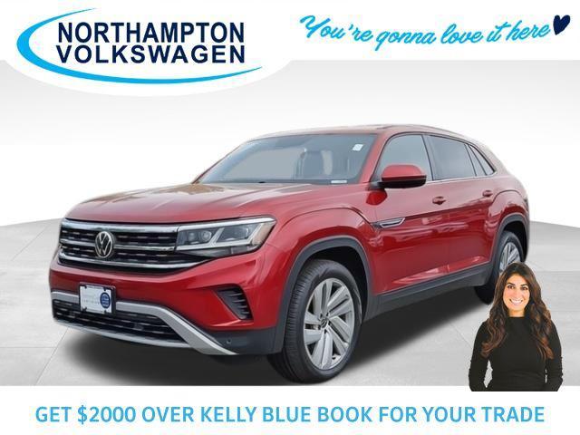 used 2021 Volkswagen Atlas Cross Sport car, priced at $22,143