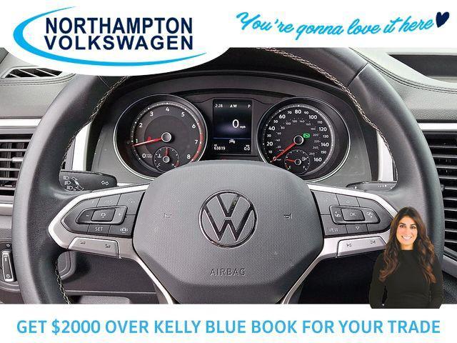 used 2021 Volkswagen Atlas Cross Sport car, priced at $22,143