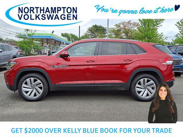 used 2021 Volkswagen Atlas Cross Sport car, priced at $22,689