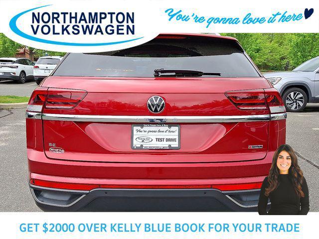used 2021 Volkswagen Atlas Cross Sport car, priced at $22,689