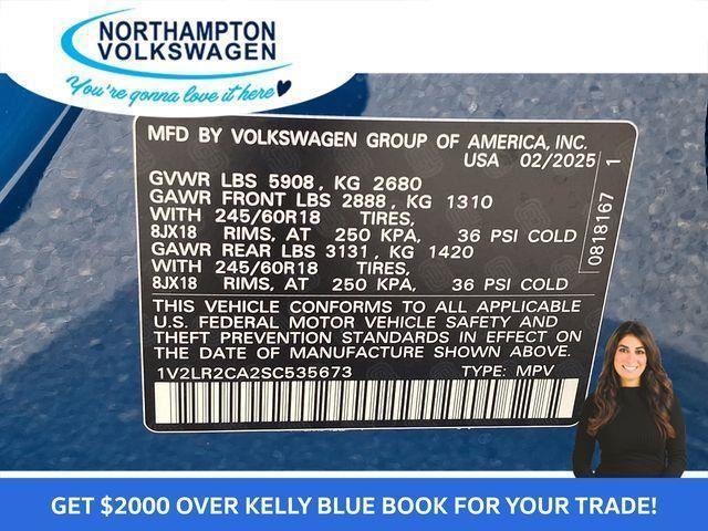 new 2025 Volkswagen Atlas car