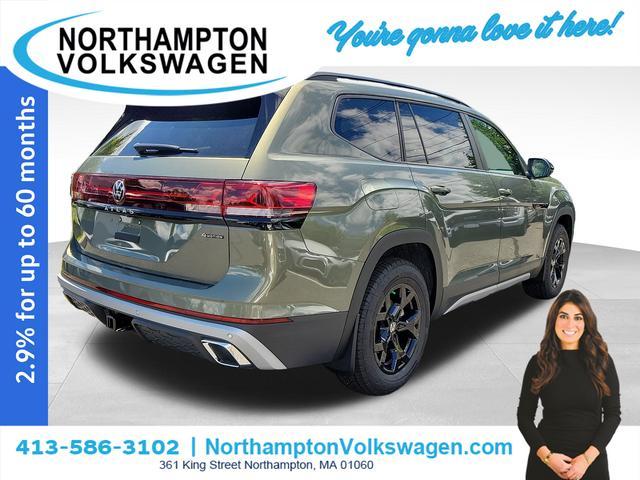 new 2024 Volkswagen Atlas car, priced at $44,617