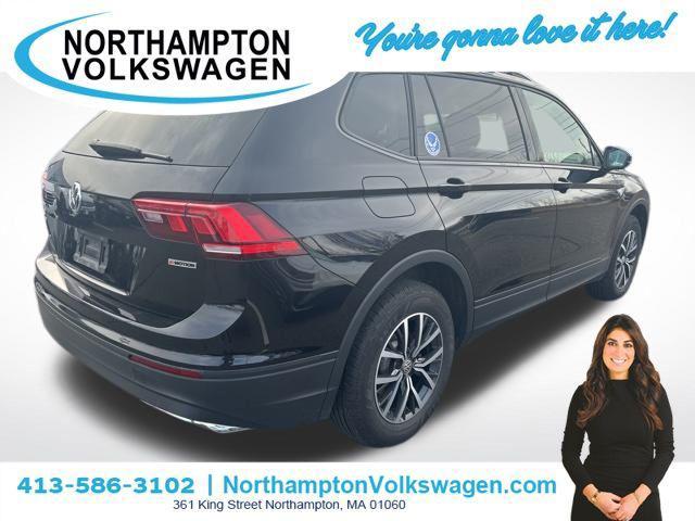 used 2021 Volkswagen Tiguan car, priced at $19,323