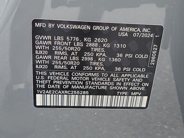 new 2024 Volkswagen Atlas Cross Sport car, priced at $46,569
