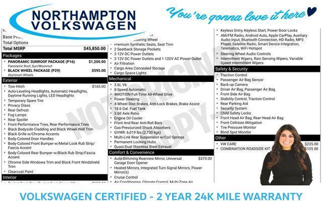 used 2022 Volkswagen Atlas car, priced at $32,974