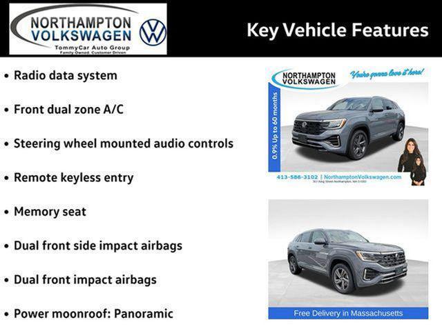 new 2024 Volkswagen Atlas Cross Sport car, priced at $45,570