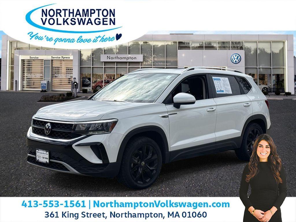 used 2022 Volkswagen Taos car, priced at $23,488