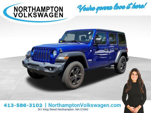 used 2020 Jeep Wrangler Unlimited car, priced at $29,488