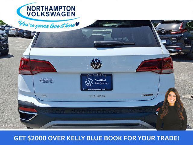 used 2022 Volkswagen Taos car, priced at $27,065