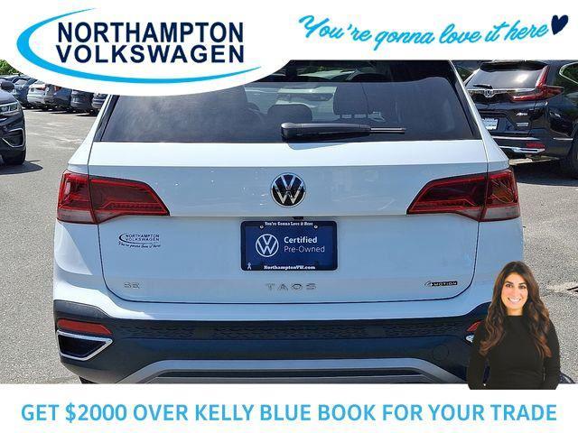 used 2022 Volkswagen Taos car, priced at $22,400
