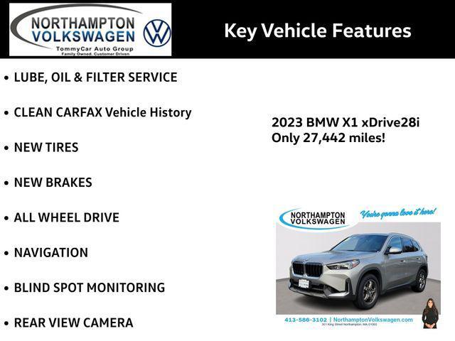 used 2023 BMW X1 car, priced at $29,998