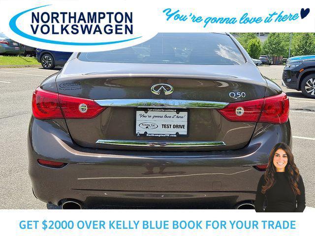 used 2014 INFINITI Q50 Hybrid car, priced at $14,190