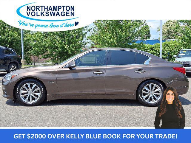 used 2014 INFINITI Q50 Hybrid car, priced at $13,985
