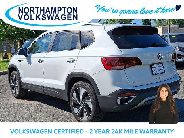 used 2024 Volkswagen Taos car, priced at $28,646