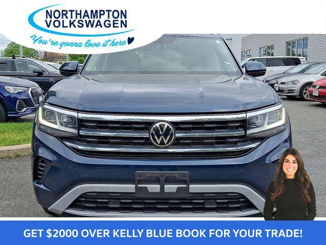 used 2021 Volkswagen Atlas car, priced at $28,191
