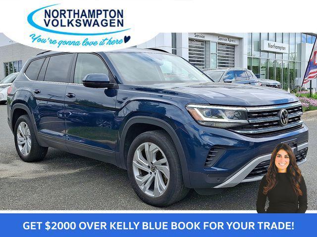 used 2021 Volkswagen Atlas car, priced at $28,191