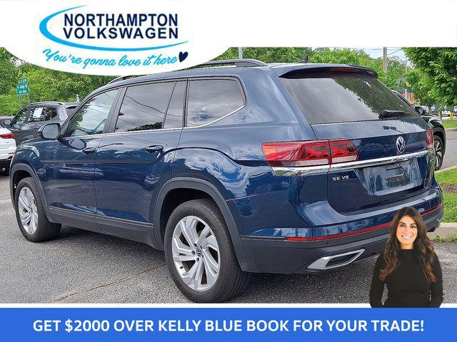 used 2021 Volkswagen Atlas car, priced at $28,191