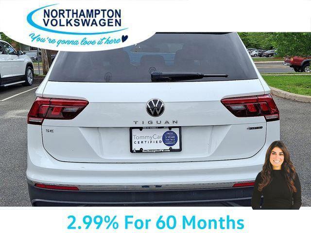 used 2022 Volkswagen Tiguan car, priced at $24,751