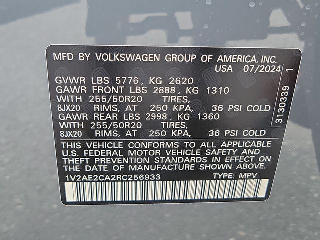 new 2024 Volkswagen Atlas Cross Sport car, priced at $46,590