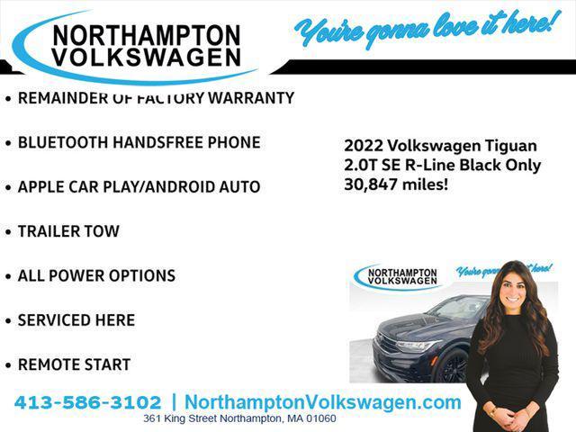 used 2022 Volkswagen Tiguan car, priced at $26,171