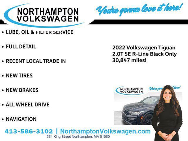 used 2022 Volkswagen Tiguan car, priced at $26,171